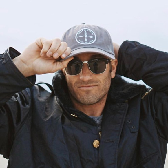 NEW grey unstructured SnapBack surf dad hat - Picture 2 of 8